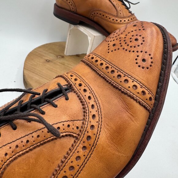 Allen Edmonds Strand Cap-toe Oxford Dress Shoe with Combination Tap Sole men’s s - Picture 6 of 16